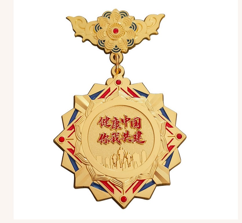 獎(jiǎng)牌視覺UV打印樣品